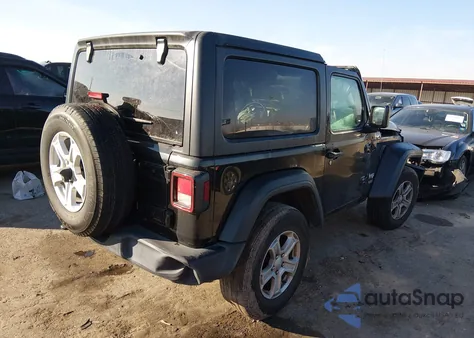 2020 Jeep Wrangler Sport S 4X4 from USA, damaged, VIN 1C4GJXANXLW122557